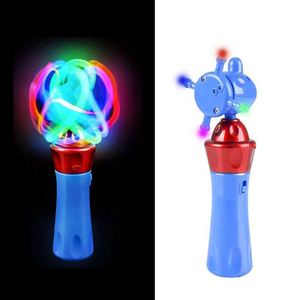 New Plastic Flashing Spinning Wand Led Novelty Toy Gift for Kids Halloween <b>Christmas</b> Birthday Wedding Valentine's Day New Year - Product Image 2