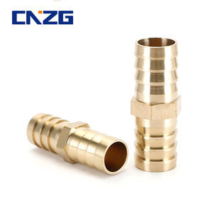 Raccord en T/Croisillon de type pagode à passage direct 8mm/10mm/12mm pour tuyau de gaz, raccord rapide, filetage externe, cuivre - Product Image 5