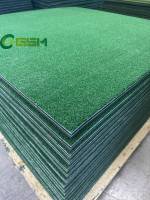 Tapis de frappe de golf vert 153D en nylon tricoté chaîne de 35 mm d'épaisseur, numéro de série traçable, durabilité supérieure, service après-vente complet