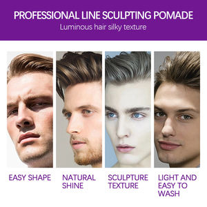 Private Label <strong>Men</strong> <strong>Hair</strong> Styling Wax Waterproof Vegan Pomade Strong Braid <strong>Gel</strong> Extra Hold <strong>Hair</strong> Wax - Product Image 6