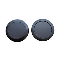 Équipement photographique Massa, accessoires pour appareil photo numérique, capuchon avant en plastique noir pour boîtier d'appareil photo MD et capuchon arrière pour objectif