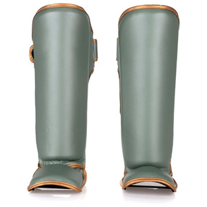 High Quality Cow Hide Leather Shin Guard Custom Logo Leg Guards and Warmers Wholesale Leather Shin Guards Customized OEM Service - Product Image 1