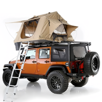 Tente de camping sur toit Wildgo moderne quatre saisons en acier inoxydable avec ouverture automatique rapide, double couche, imperméabilité >3000 mm