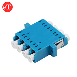 FTTH <span class=keywords><strong>SC</strong></span> dấu chân với mặt bích LC <span class=keywords><strong>UPC</strong></span> SM Quad kết nối bộ chuyển đổi phụ kiện sợi quang Adapter - Product Image 3