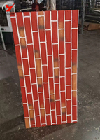 Panneaux muraux en faux briques 3D, briques modernes artificielles en polyuréthane pour la décoration murale et les fonds
