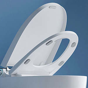 トイレボウル床取り付けインテリジェントスマートトイレ用ホテル衛生陶器ワンピースウォータークローゼット電動トイレリモコン - Product Image 6