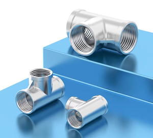 Conexión en T de Acero al Carbono de Alta Calidad, Aleación de Acero 304/316 ASME, Diámetro Igual, Rosca Interna, <span class=keywords><strong>para</strong></span> Gas, Aceite y <span class=keywords><strong>Agua</strong></span> - Product Image 6
