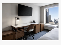 Meubles d'hôtel haut de gamme Courtyard by Marriott pour projets hôteliers : Chaise, Meuble de rangement, Bureau