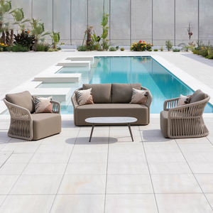 كرسي خارجي من سبائك الألومنيوم مقاوم للماء واقي من الشمس للحديقة والفناء والشرفة والاستخدامات العامة الترفيهية ، - Product Image 1