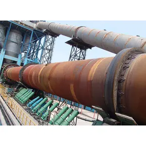 Komplette Produktions linie für Zement klinker mahlung Hersteller von 50 t/h Kalk-Drehrohröfen