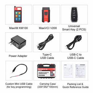 Dernier modèle pour MaxiIM KM100E : Scanner OBD2 pour voiture, Analyseur de moteur, Outil efficace de reprogrammation de clés d'immobilisation, Lecteur de codes Altar - Product Image 6