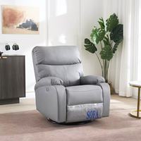 Moderne Raumkapsel, Wohnzimmer, Schlafzimmer, Balkon Eisen rahmen Laid-Back Elektrisch rotierendes Massage sofa Entspannungs stuhl