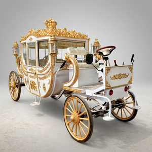 Calèche électrique sans chevaux de haute qualité pour mariage, transport spécial, tourisme extérieur - Product Image 1