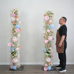 Handmade Customized Wedding Decoration Floral Background Props Unique <b>Artificial</b> Flowers - Product Image 3