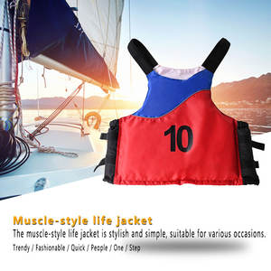 Adulto inflável Kayak Life Jacket com etiqueta numerada Casual Swimming <span class=keywords><strong>Suit</strong></span> Kayak Life Jacket Terno de natação auxiliar - Product Image 2