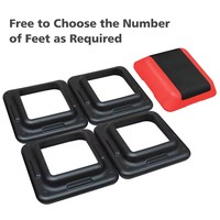 Mini Tabla de fitness de 16x16 pulgadas para niños, pequeña tabla de ritmo de yoga y aeróbicos, plataformas escalonadas para ejercicio y recreación