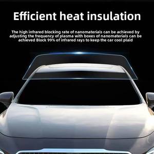 <span class=keywords><strong>Film</strong></span> teinté 1PLY 35% 15% 5% VLT <span class=keywords><strong>Film</strong></span> PET <span class=keywords><strong>Film</strong></span> pour vitres de voiture 1Mil Haute qualité Confidentialité et protection UV Haute flexibilité et anti-rayures - Product Image 2