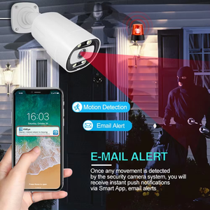 Système de caméra IP POE Techage 8CH 5MP, système de sécurité CCTV, détection intelligente des personnes, caméra de surveillance H.265, extérieur - Product Image 6