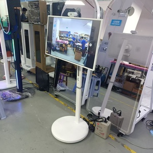 Tivi thông minh 32 inch HD phát trực tiếp, xoay thông minh, điều chỉnh độ cao, chạy pin dự phòng, màn hình cảm ứng, có cổng USB - Product Image 6