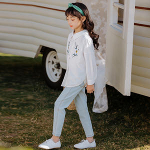 Fabricant de T-shirts au Bangladesh, T-shirts pour enfants, mode denim, ensembles de survêtements deux pièces pour enfants, achat en gros direct de Chine - Product Image 4