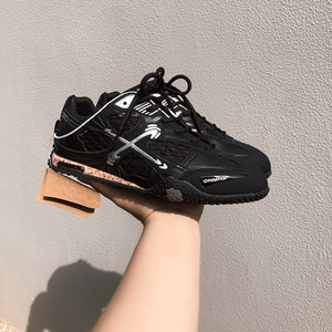 Nouveau designer de baskets à la mode de haute qualité pour hommes et femmes hiver chaussures à lacets éclairées équilibre doux nouveau style d'orteil - Product Image 4