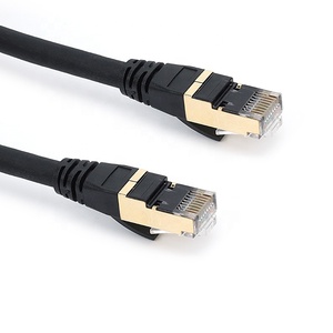 Câble de raccordement Ethernet blindé haute vitesse <span class=keywords><strong>10</strong></span> <span class=keywords><strong>Gbps</strong></span> <span class=keywords><strong>RJ45</strong></span> CAT8 Câbles de communication haut de gamme - Product Image 5