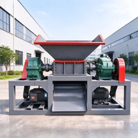 Broyeur de pneus robuste multifonctionnel pour la récupération de métaux et de caoutchouc