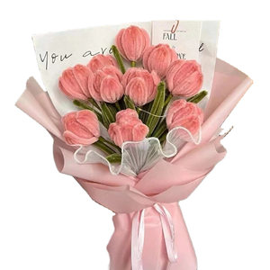 Kit <span class=keywords><strong>de</strong></span> herramientas <span class=keywords><strong>de</strong></span> tela para <span class=keywords><strong>punto</strong></span> <span class=keywords><strong>de</strong></span> <span class=keywords><strong>cruz</strong></span> DIY para ramo <span class=keywords><strong>de</strong></span> <span class=keywords><strong>flores</strong></span> artificiales con varillas retorcidas, regalo <span class=keywords><strong>de</strong></span> San Valentín y Acción <span class=keywords><strong>de</strong></span> Gracias - Product Image 1