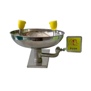 <span class=keywords><strong>Ducha</strong></span> de Emergencia de <span class=keywords><strong>Seguridad</strong></span> para <span class=keywords><strong>Laboratorio</strong></span> Estándar ANSI y Estación de Lavado de Ojos de Doble Salida - Product Image 4