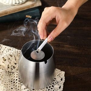 Cenicero de Acero Inoxidable Clásico Personalizable con Logotipo, Grueso, Sin Humo, Fácil de Limpiar, para Cigarros, para Hotel o Bar - Product Image 6