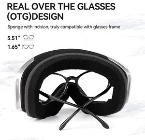 Sports Best Designer Frameless Magnetic Ski Goggles Custom Small Wholesale Mirrored Snowboard <b>Eyewear</b> - Product Image 2