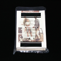 Sac en plastique à bouche plate vêtements poly t-shirt en plastique emballage d'achat poly pour vêtements