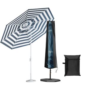 Housse de protection solaire 25/35x165 cm en polyester imperméable avec sangle pour usage extérieur - Product Image 5