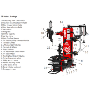 Cambiador <span class=keywords><strong>de</strong></span> Ruedas <span class=keywords><strong>de</strong></span> Alta Precisión <span class=keywords><strong>Coseng</strong></span> C299MAX <span class=keywords><strong>de</strong></span> 13-28 Pulgadas para Autos y Camionetas, Desmontaje y Montaje sin Palancas y sin Daños - Product Image 3