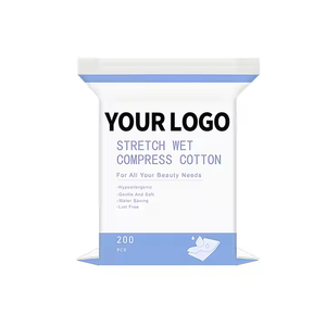 แผ่นผ้าฝ้ายอัดแบบเปียกสำหรับเปิดหน้าจมูกแผ่นผ้าฝ้ายอัดแบบหน้าบางบีบอัดแบบเปิดรู - Product Image 5