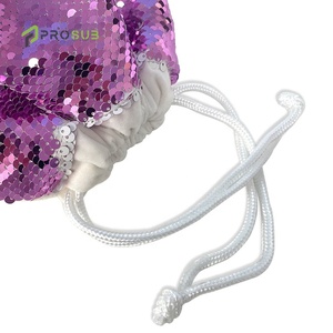 Prosub Venta al <span class=keywords><strong>por</strong></span> <span class=keywords><strong>mayor</strong></span> Sublimación Lentejuelas en blanco Cordón Bolsa <span class=keywords><strong>de</strong></span> <span class=keywords><strong>regalo</strong></span> Multicolor Reversible Sublimación <span class=keywords><strong>Bolsas</strong></span> <span class=keywords><strong>de</strong></span> <span class=keywords><strong>Navidad</strong></span> - Product Image 4