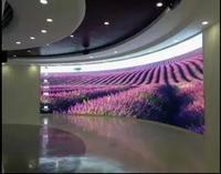 Pantalla LED COB de Pared para Publicidad Interior, Panel de Video LED Mini, Montaje en Pared, P1.25, Juego Completo