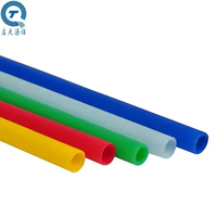 Qitian 12/10mm HDPE Microduct Bundle Conduct con protección de seguridad para sistema de soplado de aire interior Solución de red de fibra óptica