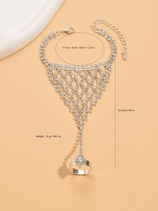 Best-seller all'ingrosso Sexy full diamond mesh braccialetto ad incastro europa e <span class=keywords><strong>gli</strong></span> stati uniti nuovi <span class=keywords><strong>avversari</strong></span> del partito - Product Image 6