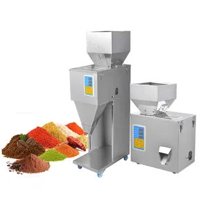 Semi Automatic Big Electric Spice Milk Flower Glass Bottle Stand Up Pouch Powder Weight Filling Machine In Pouches