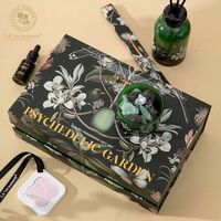 Ensemble cadeau d'aromathérapie en rotin en quatre pièces pour la personnalisation en lot, idéal pour rafraîchir l'air des chambres d'hôtel pendant les festivals