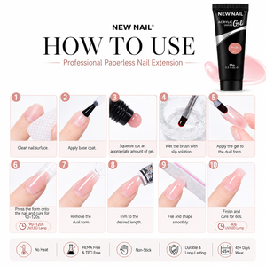 Gel Acrílico para Salón, Antiadherente, de Flujo Suave, Bajo Calor, Vegano, Libre de Crueldad, Seguro, No Tóxico, para Extensión de Uñas, Libre de HEMA y TPO - Product Image 5