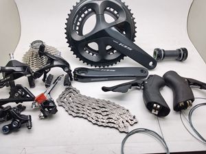 Grupo de Desviadores <span class=keywords><strong>SHIMANO</strong></span> 105 R7000 de 11 Velocidades, Palanca de Cambios R7000, Desviador Delantero y Trasero, Piñón 11-32T, Juego de Bielas R7100, Cadena - Product Image 4