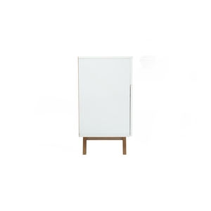 Stylish White Oak Colour MANDO 1.6M Sideboard Two-Tone Buffet Cabinet with Large Storage for Modern Dining Room and Living Area - Product Image 2