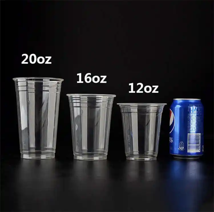 Plastic Cup Biodegradable Plastic Cups 100% Biodegradable Compostable PLA Transparent Clear Plastic Disposable Drink Cup