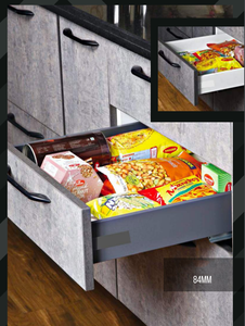 Glissière de tiroir silencieuse à fermeture en douceur, <span class=keywords><strong>extension</strong></span> complète - Product Image 3