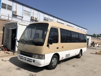 Buen estado LHD autobuses usados en venta autobús 30 plazas motor diesel Coaster bus