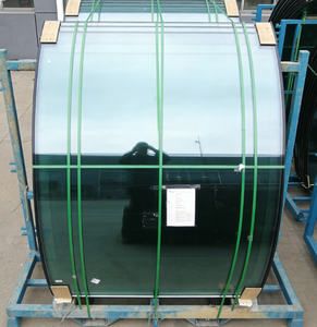 Verre feuilleté trempé courbé de grande taille, verre de sécurité courbé pour garde-corps de balcon/toit en verre/mur-rideau architectural - Product Image 3