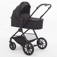 Poussette bébé certifiée CE, légère, amortissante, pliable, détachable pour la marche en extérieur
