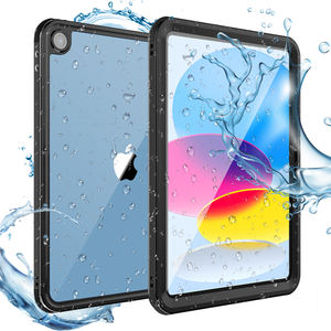 Étui étanche pour tablette <span class=keywords><strong>iPad</strong></span> 11 A16 2025 Couverture 10e <span class=keywords><strong>génération</strong></span> 2022 10.9 pouces IP68 scellé à l'eau HD Clear Cover TPU - Product Image 1